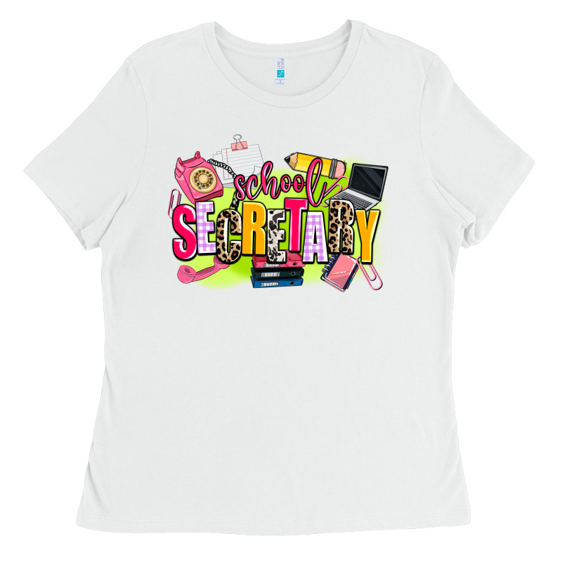 School Secretary Ladies Tee by AdoDesignShop | Teevron