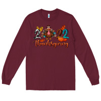 Burgundy 2022 thanksgiving bbs Long Sleeve Tee - BundleAndBundleShop