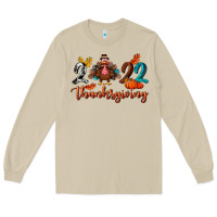 Mushroom 2022 thanksgiving bbs Long Sleeve Tee - BundleAndBundleShop