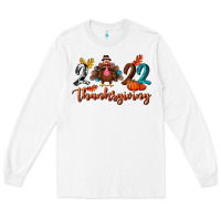 White 2022 thanksgiving bbs Long Sleeve Tee - BundleAndBundleShop