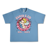 Pebble Blue cupid co Urban Heavy Tee - MaliasSmallBusiness