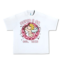 White cupid co Urban Heavy Tee - MaliasSmallBusiness
