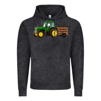 Vintage Black farm tractor Vintage Hoodie - RanaPortraitStore