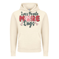 Vintage Artic less people more dogs Vintage Hoodie - MaliasSmallBusiness