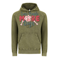 Vintage Olive less people more dogs Vintage Hoodie - MaliasSmallBusiness