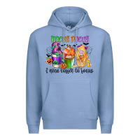 Colony Blue hocus pocus i need coffee to focus Premium Hoodie - CowGirlArtShop