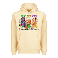 Pina Colada hocus pocus i need coffee to focus Premium Hoodie - CowGirlArtShop