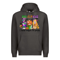 Smoke hocus pocus i need coffee to focus Premium Hoodie - CowGirlArtShop