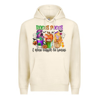 Tofu hocus pocus i need coffee to focus Premium Hoodie - CowGirlArtShop