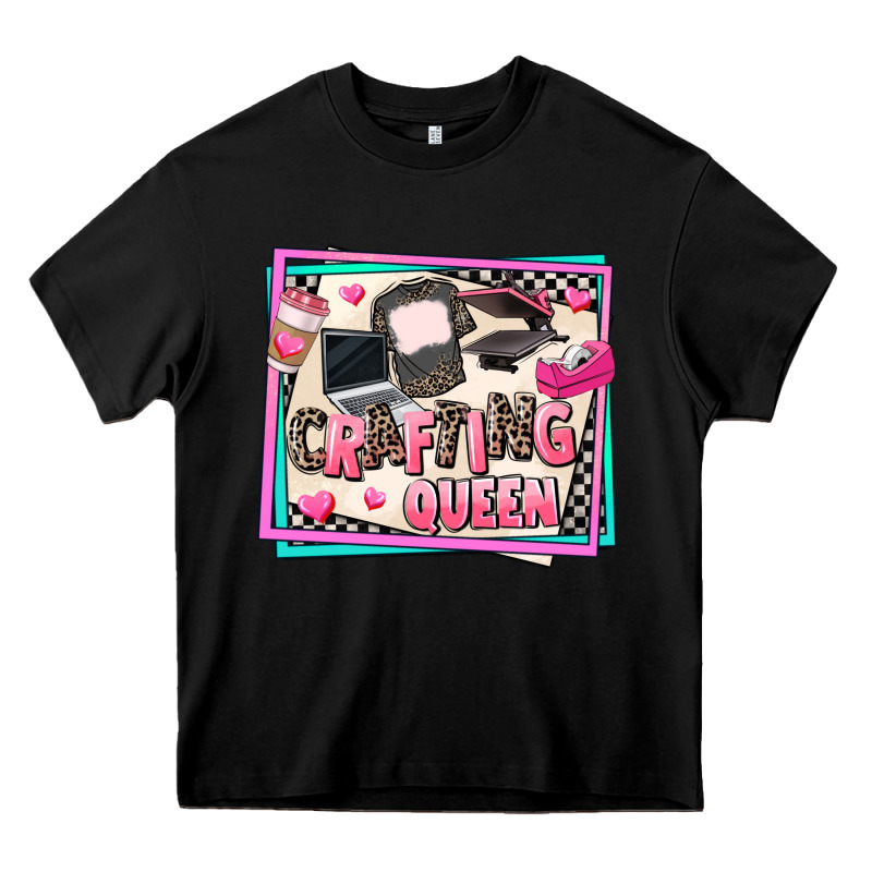 Crafting Queen Heavy Core Tee by AdoDesignShop | Teevron