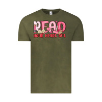 Vintage Olive read your heart out Vintage Tee - MaliasSmallBusiness