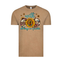 With God All Things Are Possible Matthew 19 26 Vintage Tee | Teevron