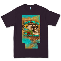 Plum dead tired fueled by coffee 12 oz can cooler  (slim) Premium Tee - Artiststas