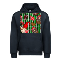 Navy american football gnomes Urban Hoodie - BundleAndBundleShop