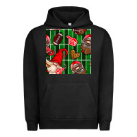 Pigment Black american football gnomes Urban Hoodie - BundleAndBundleShop