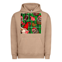 Pigment Burro american football gnomes Urban Hoodie - BundleAndBundleShop