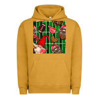 Pigment Peanut Butter american football gnomes Urban Hoodie - BundleAndBundleShop