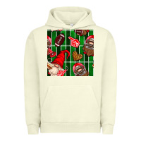 Pigment Pistachio american football gnomes Urban Hoodie - BundleAndBundleShop