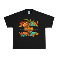Black Thankful grateful blessed mini pumpkin Urban Heavy Tee - NancyCooperArtShop