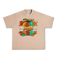 Burro Thankful grateful blessed mini pumpkin Urban Heavy Tee - NancyCooperArtShop