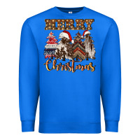 True Royal merry christmas trees Premium Sweatshirt - CowGirlArtShop