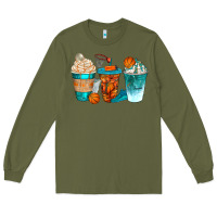 Army Green basketball coffee cups bbs Long Sleeve Tee - BundleAndBundleShop