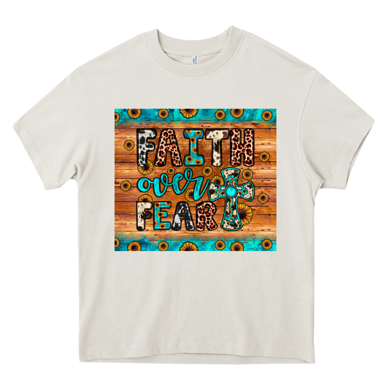 Faith Over Fear Heavy Core Tee by JahusDesignShop | Teevron