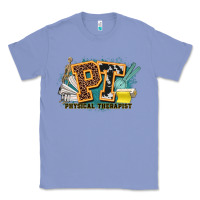 Colony Blue pt physical therapist western Classic Tee - NancyCooperArtShop