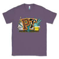 Lavender pt physical therapist western Classic Tee - NancyCooperArtShop