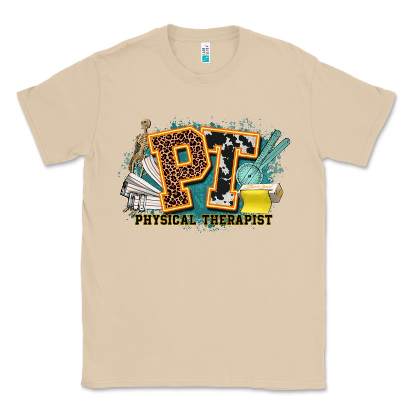 Pt Physical Therapist Western Classic Tee by NancyCooperArtShop | Teevron