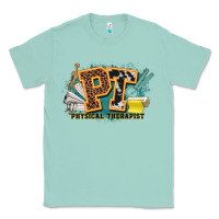 Seafoam pt physical therapist western Classic Tee - NancyCooperArtShop