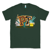 Sports Green pt physical therapist western Classic Tee - NancyCooperArtShop