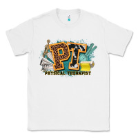 White pt physical therapist western Classic Tee - NancyCooperArtShop
