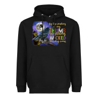 Black something wicked this way comes Heavyweight Hoodie - CowGirlArtShop