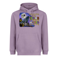 Lavender something wicked this way comes Heavyweight Hoodie - CowGirlArtShop