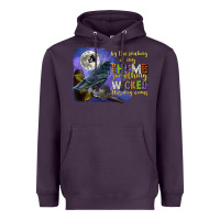 Plum something wicked this way comes Heavyweight Hoodie - CowGirlArtShop
