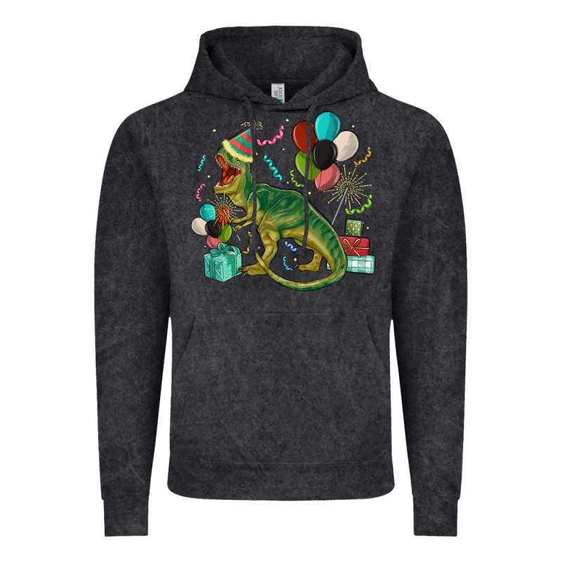 Party T Rex Vintage Hoodie by MaliasSmallBusiness | Teevron