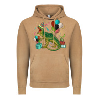 Vintage Camel party t rex Vintage Hoodie - MaliasSmallBusiness