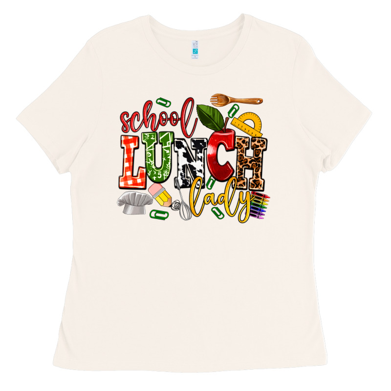 School Lunch Lady Ladies Tee by AdoDesignShop | Teevron