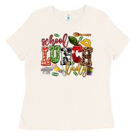 Bone school lunch lady Ladies Tee - AdoDesignShop