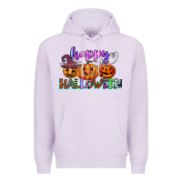 Lilac happy halloween Premium Hoodie - CowGirlArtShop