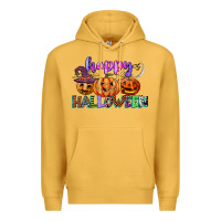 Mustard happy halloween Premium Hoodie - CowGirlArtShop