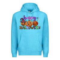 Ocean Blue happy halloween Premium Hoodie - CowGirlArtShop