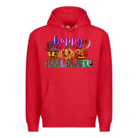 Red happy halloween Premium Hoodie - CowGirlArtShop