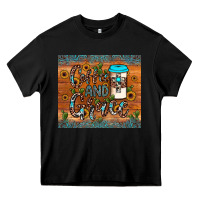 Black coffee and grace Heavy Core Tee - JahusDesignShop