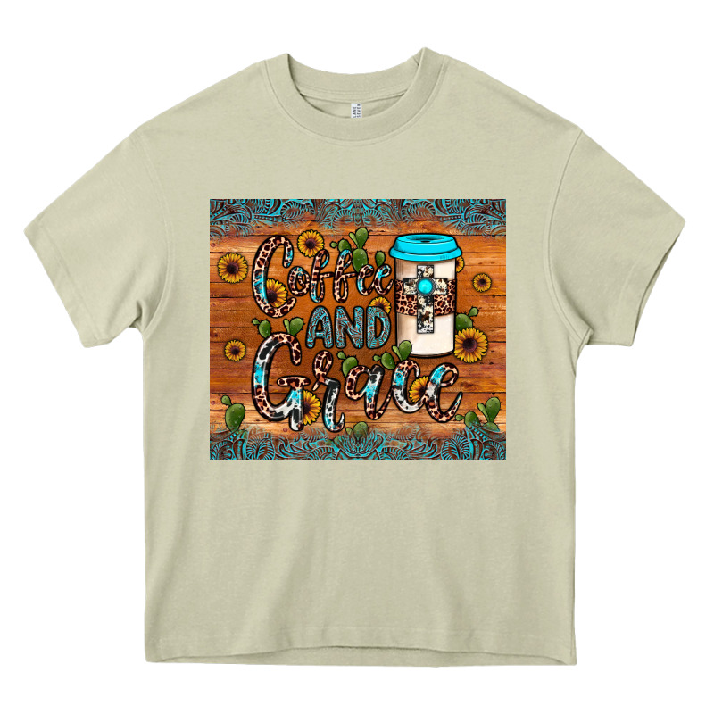 Coffee And Grace Heavy Core Tee by JahusDesignShop | Teevron