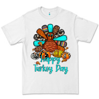 White happy turkey day Premium Tee - JahusDesignShop