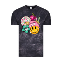 Cloud Black smiley face and school elementary Vintage Tee - MaliasSmallBusiness