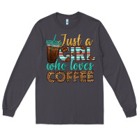 Smoke just a girl who loves coffee Long Sleeve Tee - BundleAndBundleShop