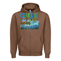 Chestnut cruisin' for my birthday Zipper Hoodie - texasbilliewilder